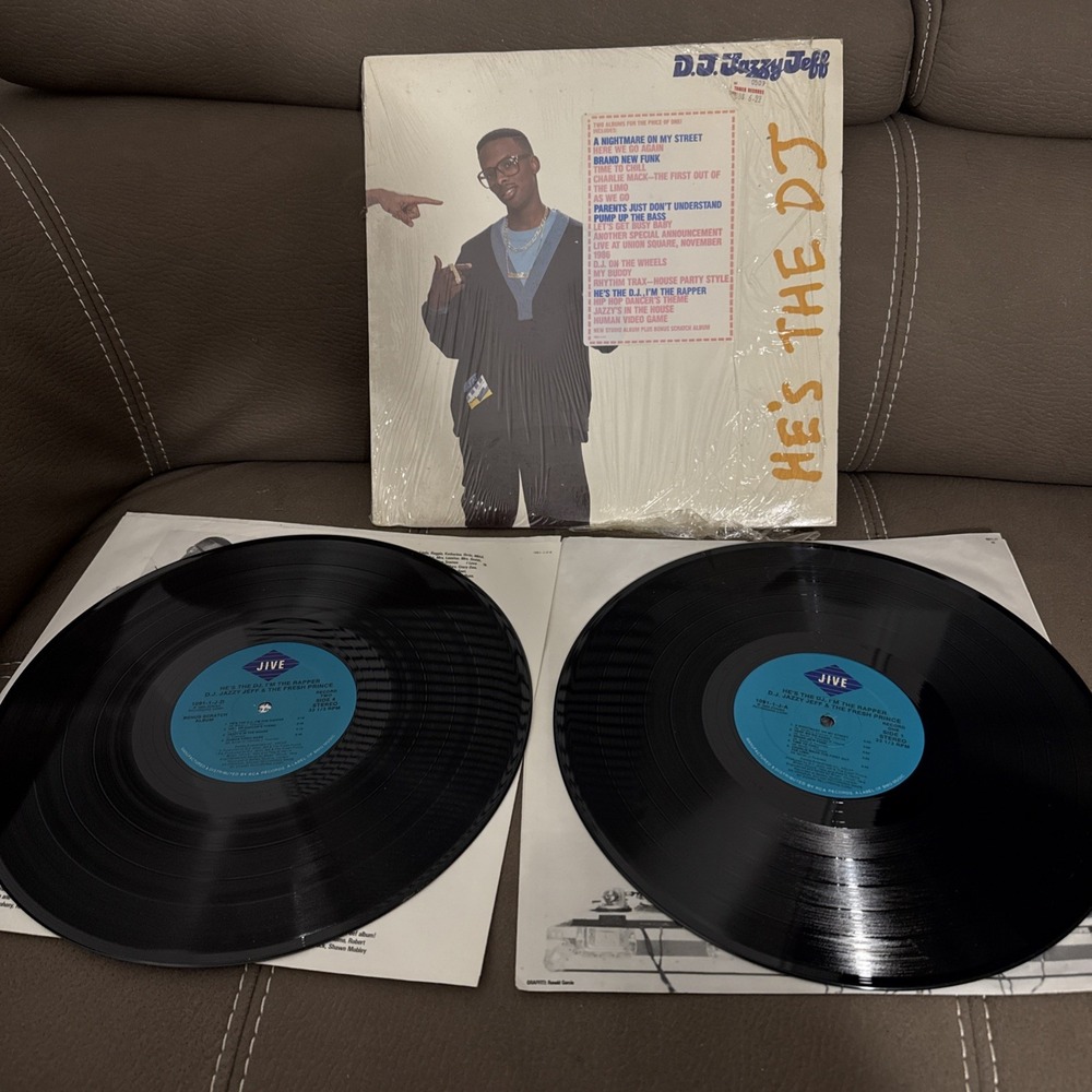 DJ Jazzy Jeff & Fresh Prince He's The DJ I'm The Rapper LP 1988 In Shrink